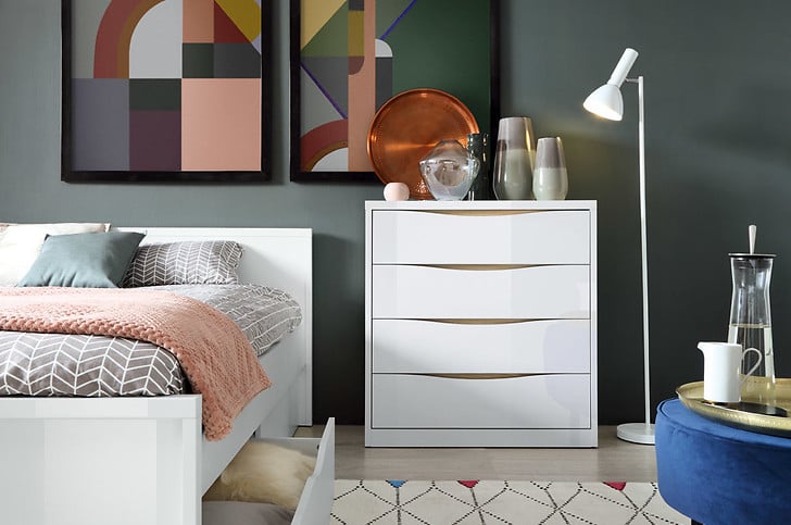 Pori Bed frame(Euro queen)