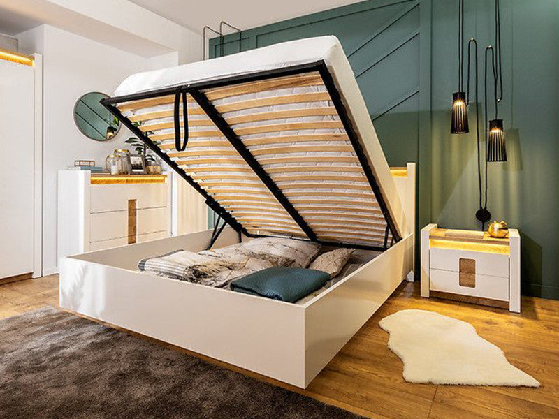 Alameda lift up storage Bed (Euro queen)