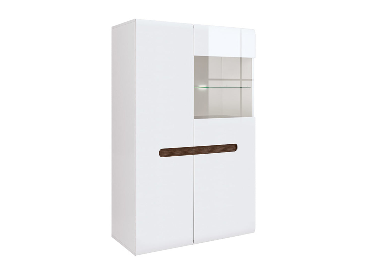 Azteca Trio glass-door cabinet