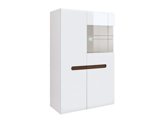 Azteca Trio glass-door cabinet