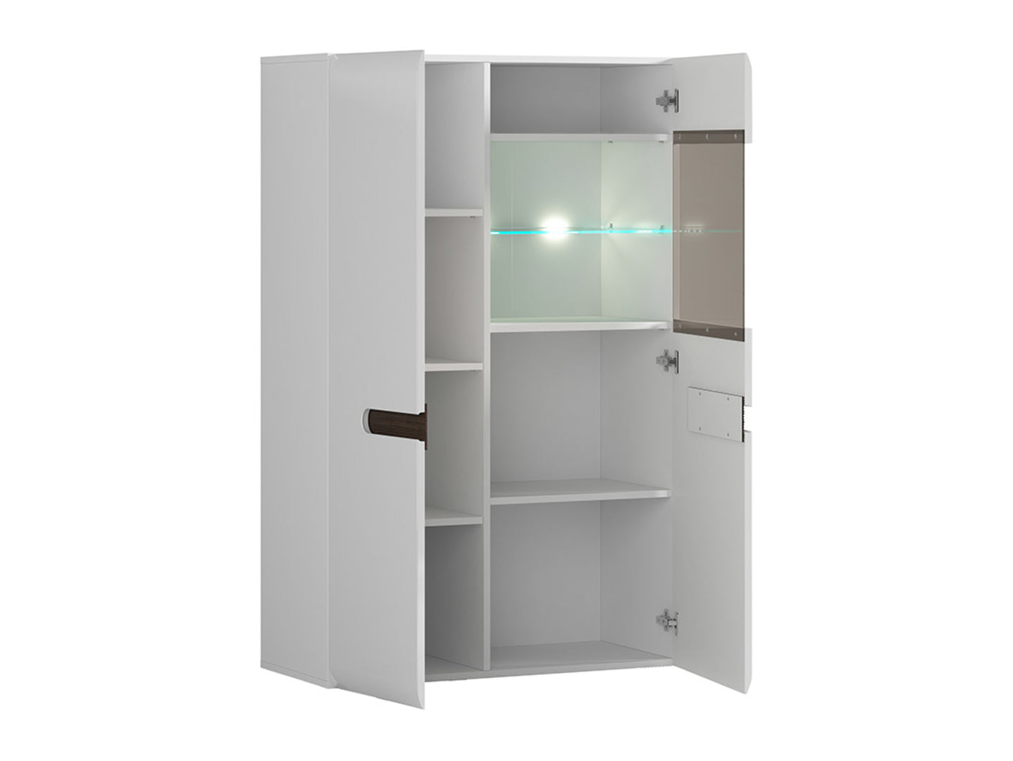 Azteca Trio glass-door cabinet