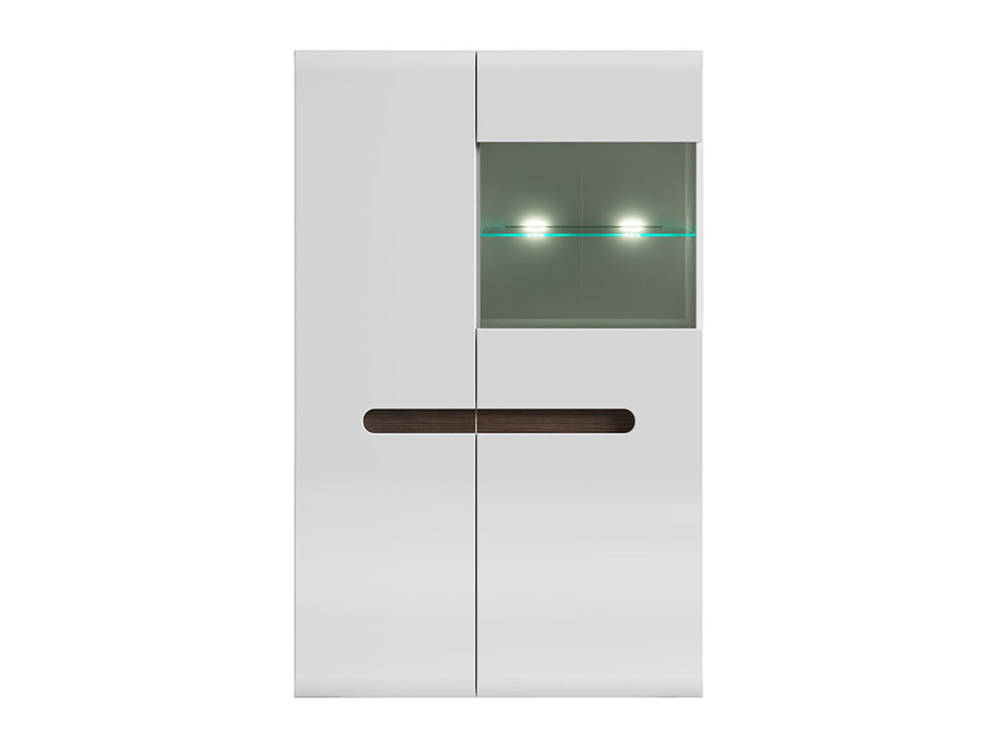 Azteca Trio glass-door cabinet