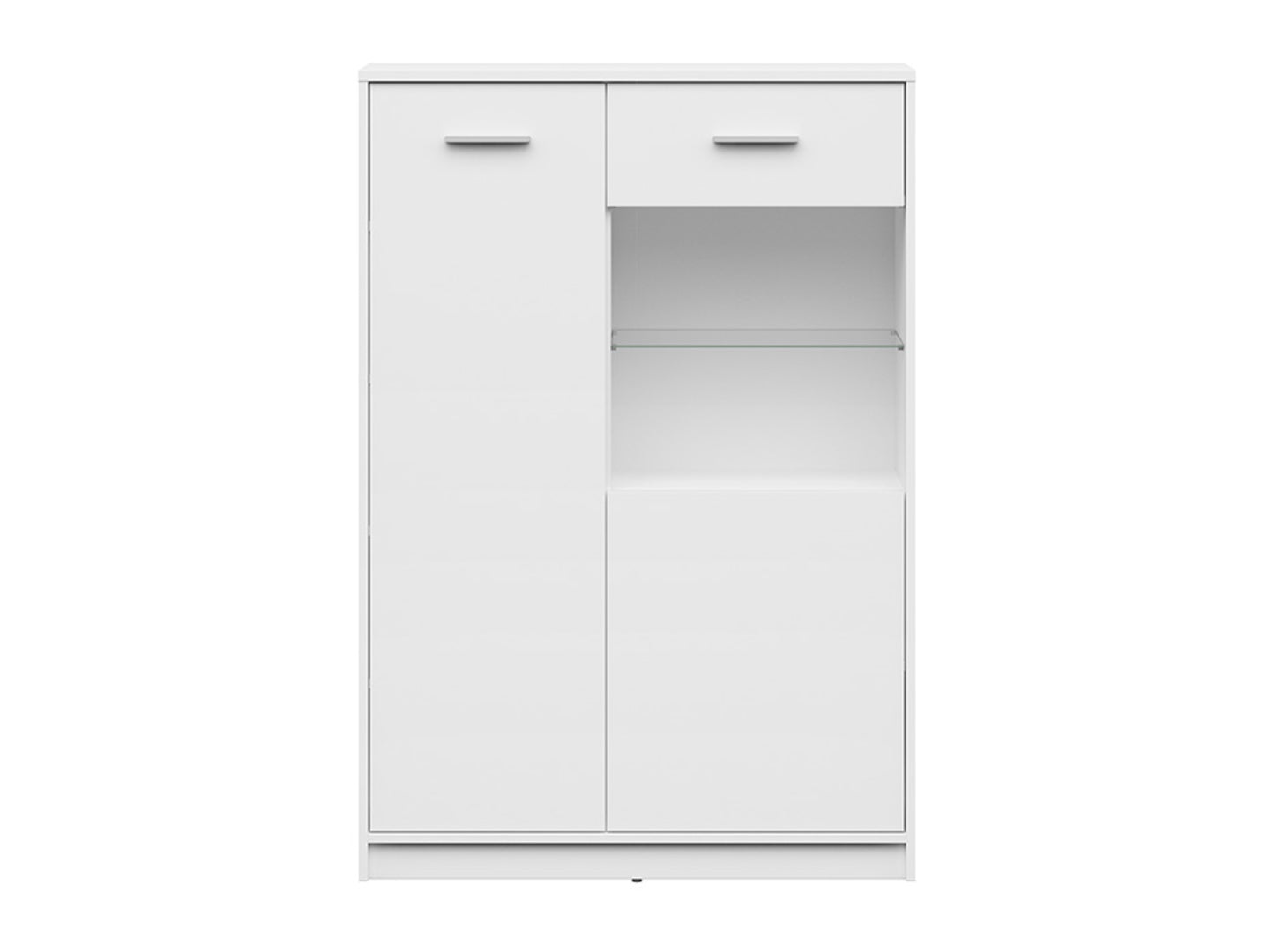 Nepo Plus glass-door cabinet