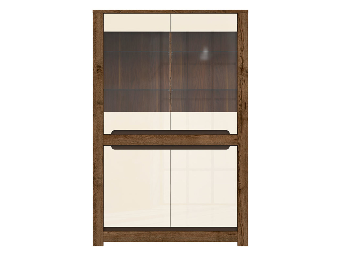 Ruso glass-door cabinet